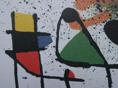 Joan MIRO (d’après) : Sculpture II - Lithographie 2