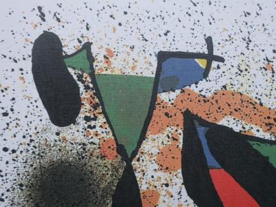Joan MIRO (d’après) : Sculpture II - Lithographie 2