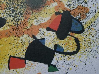 Joan MIRO (d’après) : Sculpture II - Lithographie 2