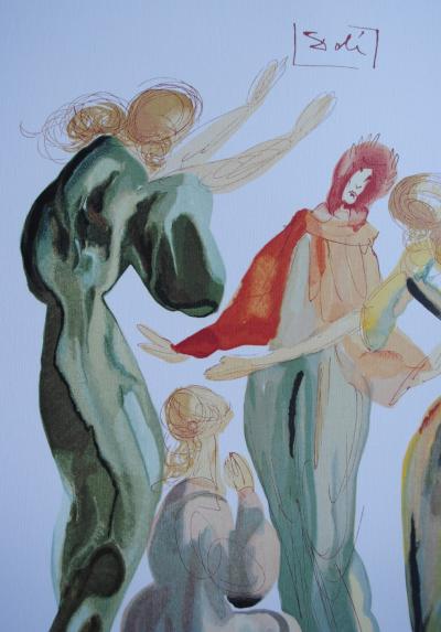 Salvador DALI (d’après) - La Danse, Lithographie signée et numérotée 2