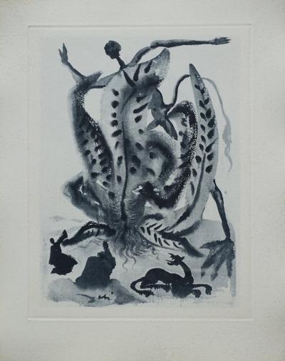 Salvador DALI - Purgatoire 23 - La Gourmandise - Gravure Originale signée, 1963 2