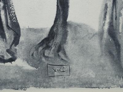 Salvador DALI : L'arbre - Gravure Originale signée et référencée, 1963 2