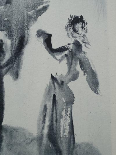 Salvador DALI : L’arbre - Gravure Originale signée et référencée, 1963 2