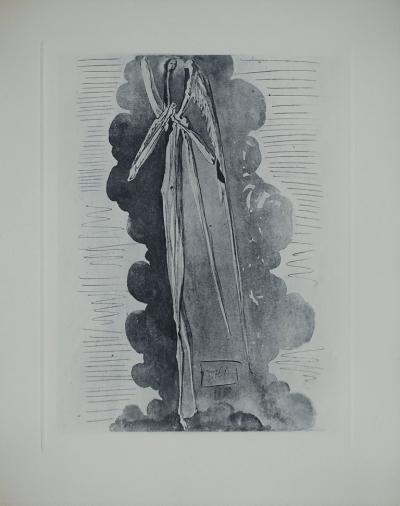 Salvador DALI : Paradis 22 - L’ange du 7ème ciel, Gravure originale signée, 1963 2