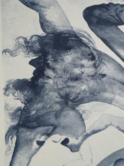 Salvador DALI : ENFER 4 - Les Limbes - Gravure originale 2