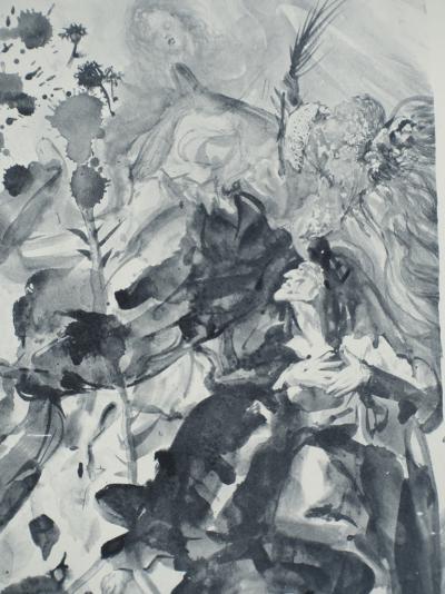 Salvador DALI : PARADIS 25 - St Jacques et l’espérance - gravure originale signée, 1963 2