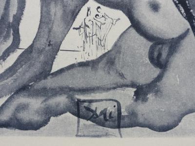 Salvador DALI : ENFER 12 - Le Minotaure - GRAVURE originale signée #DIVINE COMEDIE 2