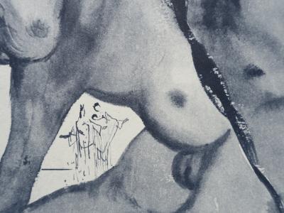 Salvador DALI : ENFER 12 - Le Minotaure - GRAVURE originale signée #DIVINE COMEDIE 2