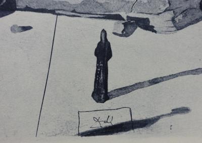 Salvador DALI : Enfer 26 - Les habitants de Prato - Gravure originale signée 2