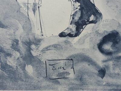 Salvador DALI : Enfer 31 - Les Géants - Gravure originale signée 2