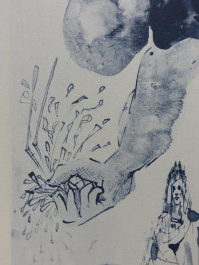 Salvador DALI : Enfer 31 - Les Géants - Gravure originale signée 2