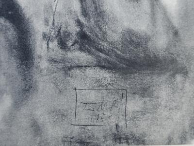 Salvador DALI : Paradis 28 - La marche vers Dieu - gravure originale signée, 1963 2
