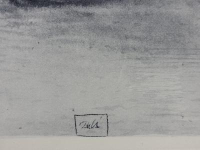 Salvador DALI : PURGATOIRE 2 - La barque du Nocher- GRAVURE originale signée #DIVINE COMEDIE 2