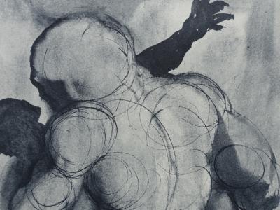 Salvador DALI : Etreinte - Gravure originale signée, 1963 2