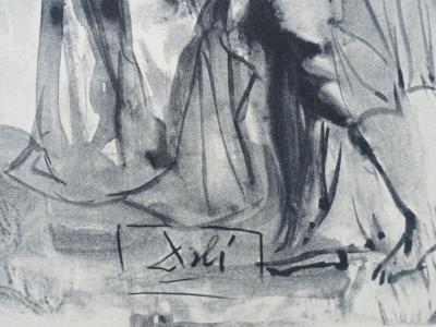 Salvador DALI : Purgatoire 11 - Les Orgueilleux - Gravure originale signée , 1963 2