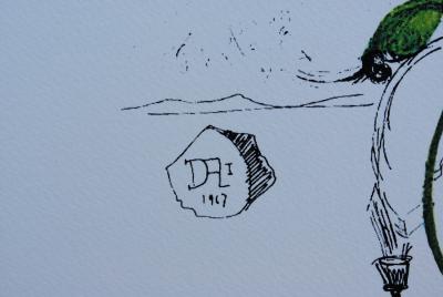 Salvador DALI (d’après) - Le Lys musical, Lithographie 2