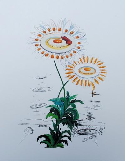 Salvador DALI (d’après) : Flordali - Série de 8 lithographies à tirage limité, 1979 2