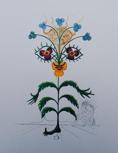 Salvador DALI (d’après) : Flordali - Série de 8 lithographies à tirage limité, 1979 2