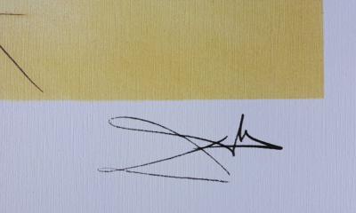 Salvador DALI (d’après) : Téléphone désincarné - Lithographie numérotée et signée 2