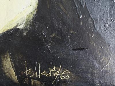 Jean-Baptiste VALADIÉ (1933-) - La jolie femme du Pêcheur, 1960, Huile sur Toile 2