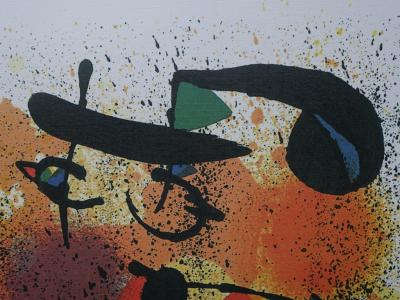 Joan MIRO (d’après) : Sculpture II - Lithographie numérotée et signée, 500ex 2