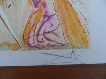 Salvador DALI - La Licorne - Lithographie signée / numérotée 600ex 2