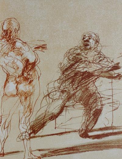 Claude WEISBUCH : Le fantôme, 1984 - Lithographie originale 2
