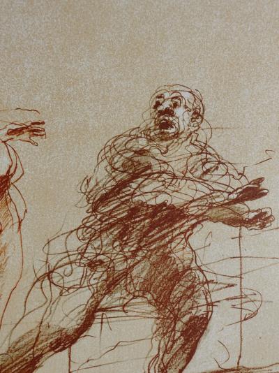 Claude WEISBUCH : Le fantôme, 1984 - Lithographie originale 2