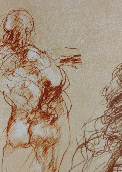 Claude WEISBUCH : Le fantôme, 1984 - Lithographie originale 2