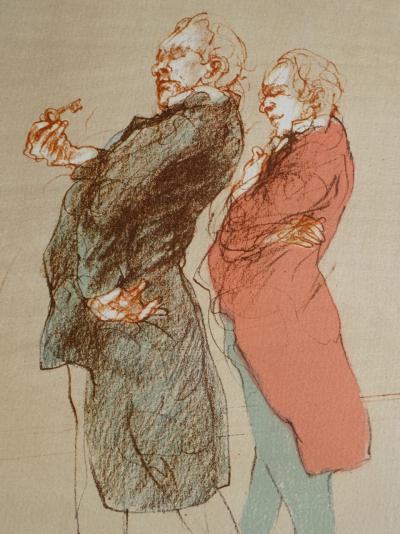 Claude WEISBUCH : La clé, 1984 - Lithographie originale 2