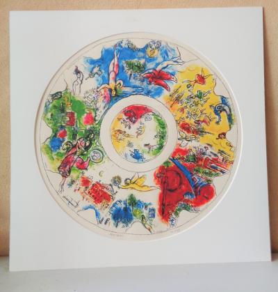 Marc Chagall After Study For The Ceiling Of The Garnier Opera