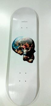 Magnus GJOEN - Victory over ignorance - Skateboard numéroté 2