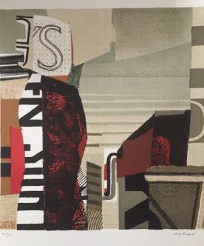 Max PAPART - La Dame nordique, c. 1947 - Lithographie signée au crayon 2