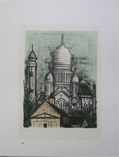 Bernard BUFFET (d’après)  - Monuments de Paris, 1967 - 3 lithographies 2
