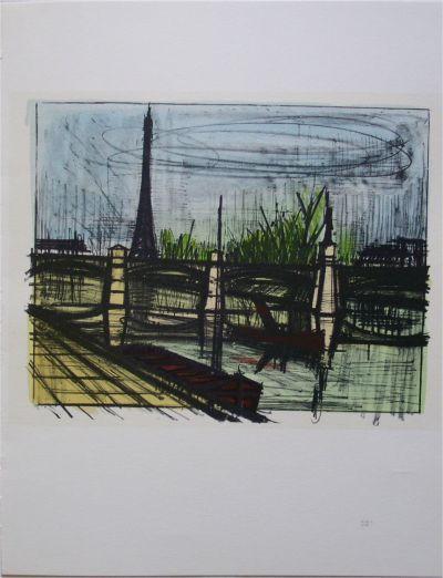 Bernard BUFFET (d’après) - Monuments de Paris, 1967 - Ensemble de 10 lithographies 2