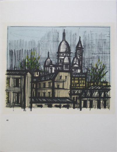 Bernard BUFFET (d’après) - Monuments de Paris, 1967 - Ensemble de 10 lithographies 2