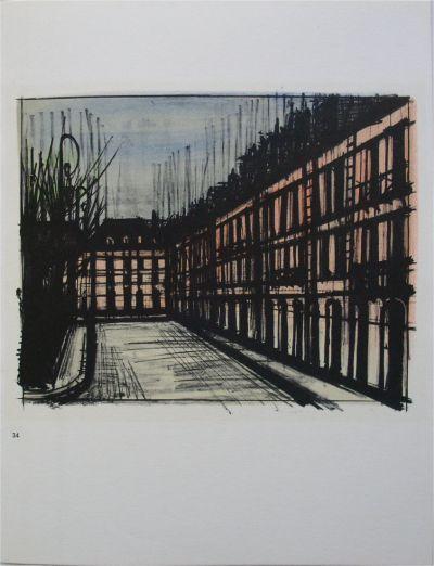 Bernard BUFFET (d’après) - Monuments de Paris, 1967 - Ensemble de 10 lithographies 2