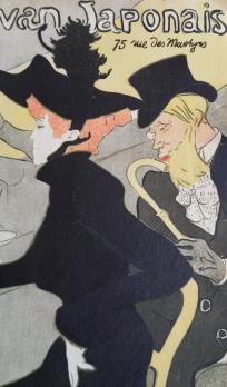 Henri de TOULOUSE-LAUTREC (d’après) - Le Divan Japonais, Lithographie signée 2