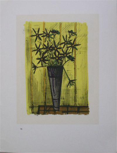 Bernard BUFFET - 10 lithographies - Les Fleurs  1967 2