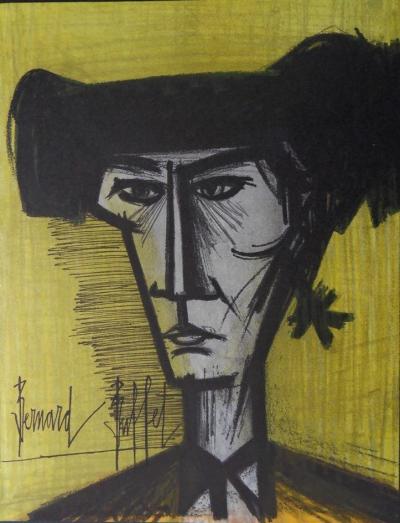 Bernard BUFFET - Le Torero - Lithographie originale signée, 1967 2