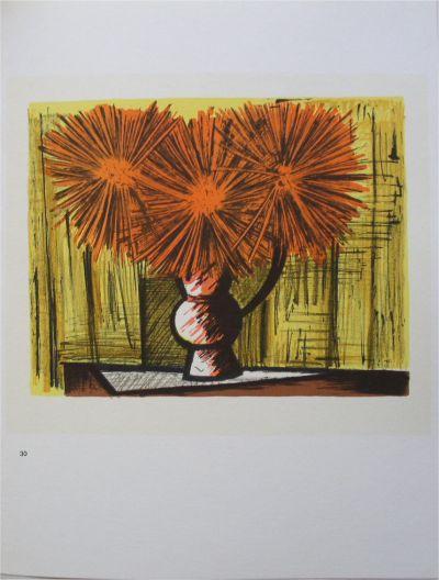 Bernard BUFFET (d’après) -  Les Fleurs - 10 lithographies 2