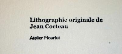 Jean COCTEAU - Le Clown Pierrot,  Lithographie originale signée, 1957 par Mourlot 2