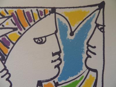 Jean COCTEAU - Nous croyons en l’Europe III, 1961 - Lithographie 2