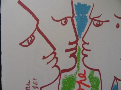 Jean COCTEAU - Nous croyons en l’Europe, 1961 - Lithographie 2