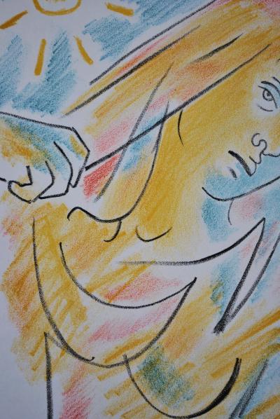 Jean COCTEAU: Antigone, 1957 - Original lithograph 2