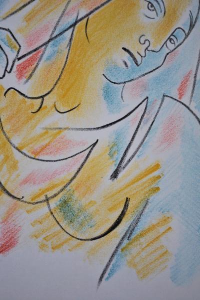 Jean COCTEAU: Antigone, 1957 - Original lithograph 2