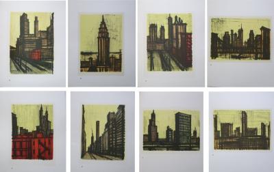 Bernard BUFFET (d’après) - 8 lithographies - NEW YORK  1967 2