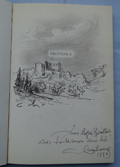 André HAMBOURG : Provence - Livre avec dédicace et 13 dessins originaux renforcés au crayon 2