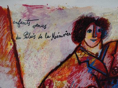 TOBIASSE Théo - Enfants venus du palais de la mémoire - Lithographie originale signée au crayon 2