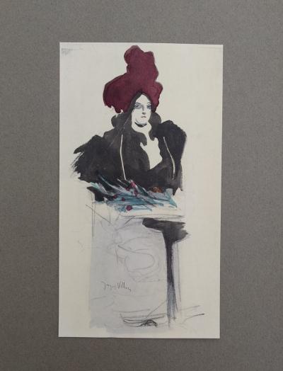 Jacques VILLON (d’après) - La femme chic #1959 2